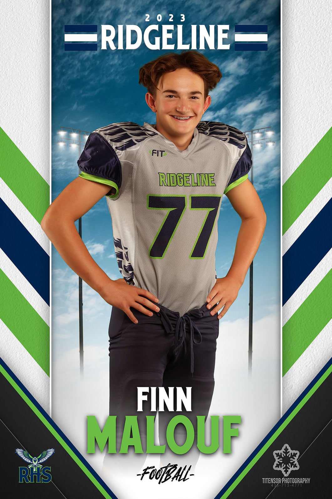 Ridgeline football sign