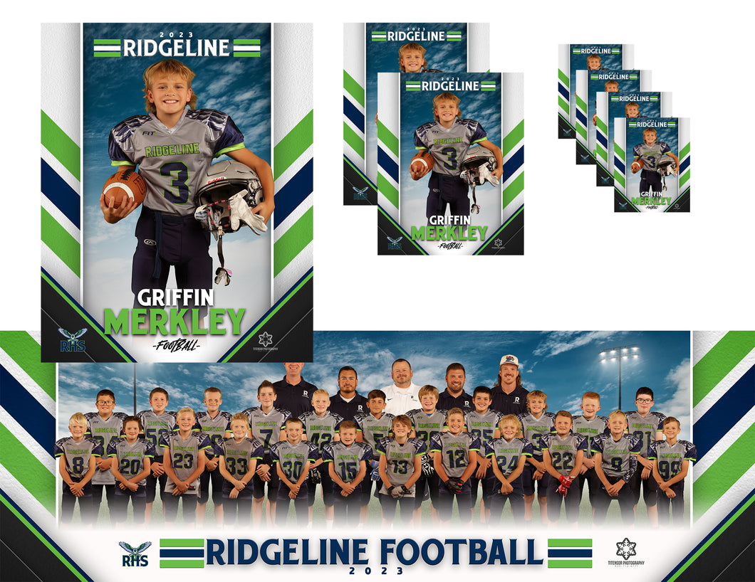 Youth Football Silver Package plus Yard sign