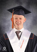 Load image into Gallery viewer, Mountain Crest 5x7 Print of Cap and gown
