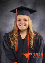 Load image into Gallery viewer, Digital Copy of Mountain Crest 5x7 Print of Cap and gown photo
